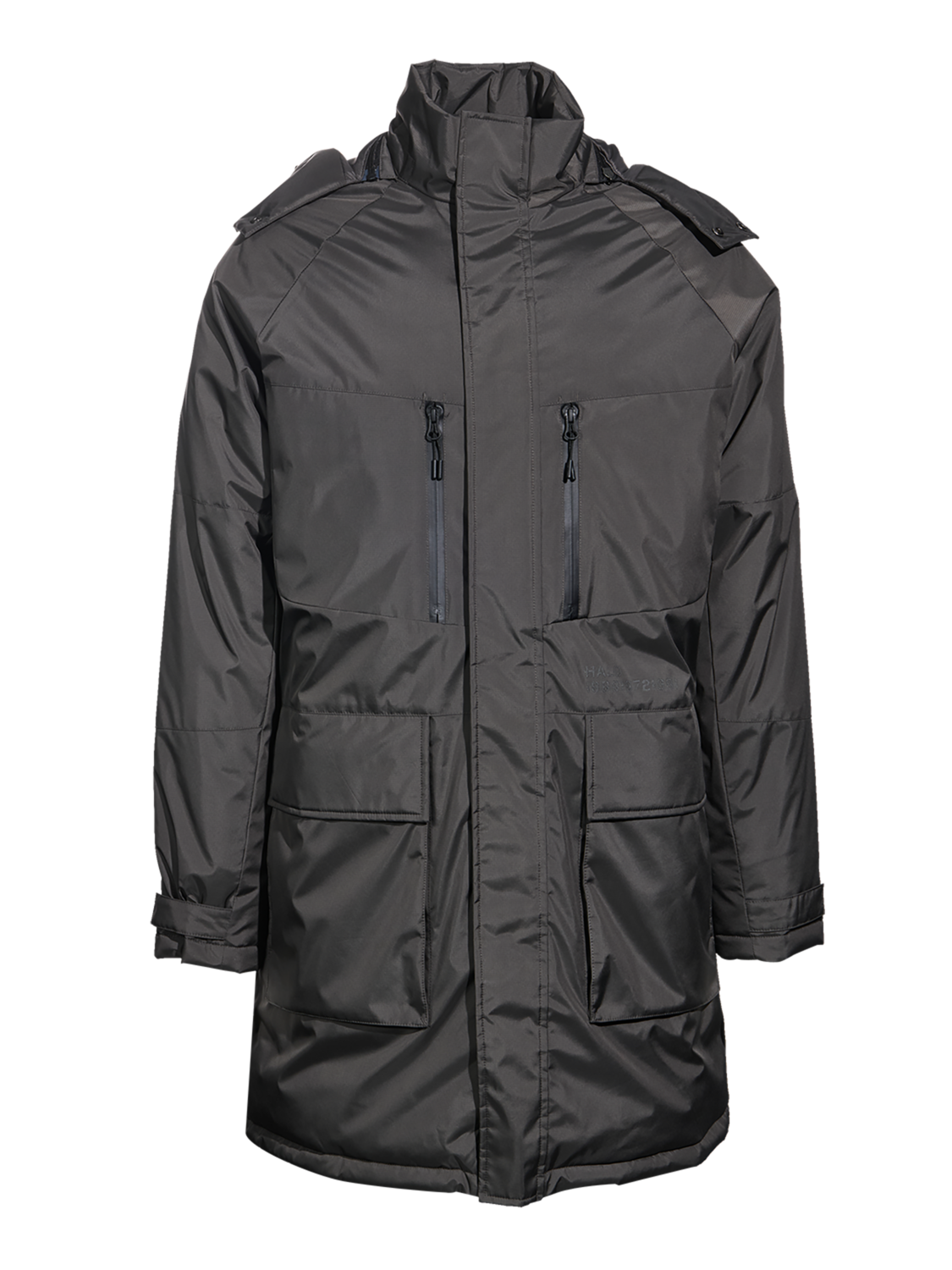 HALO SHIELD THERMOLITE PARKA, RAVEN, packshot