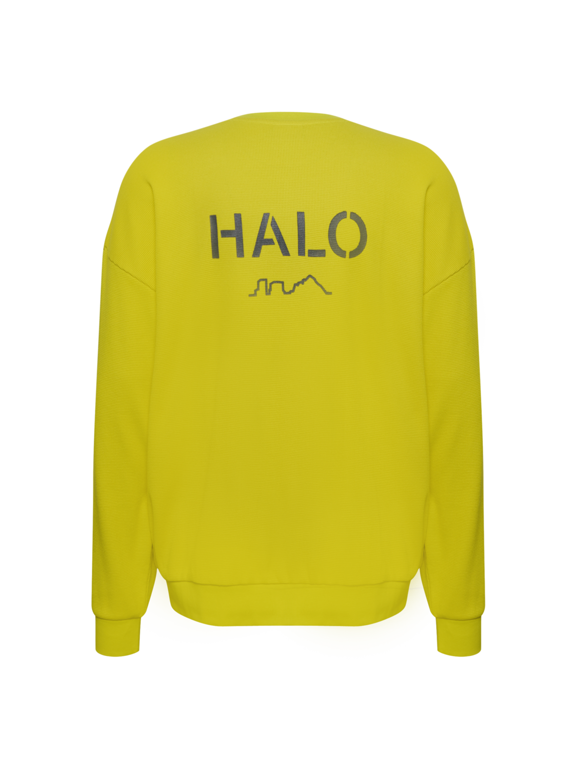 HALO AVIATION WAFFLE CREW, WARM OLIVE, packshot