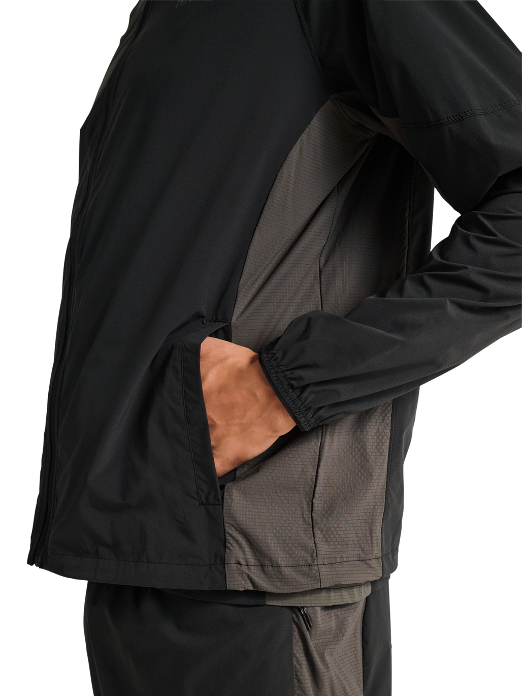HALO DIVISION JACKET, BLACK, model