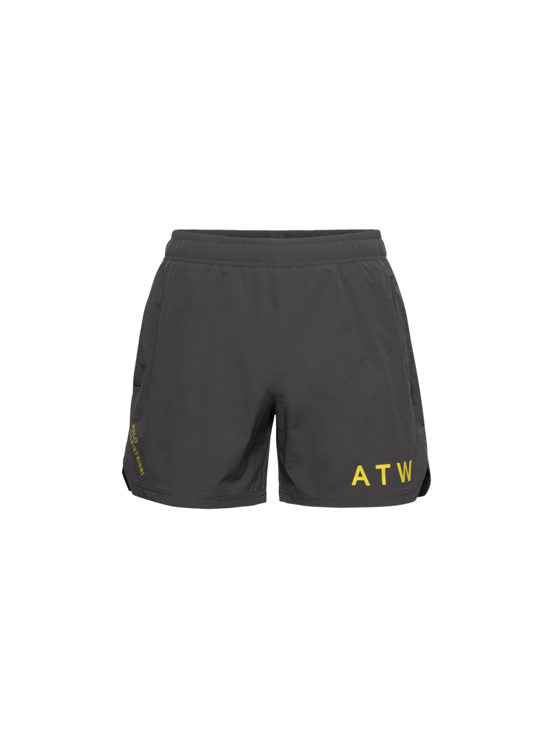HALO SHORTS, RAVEN/WARM OLIVE, packshot