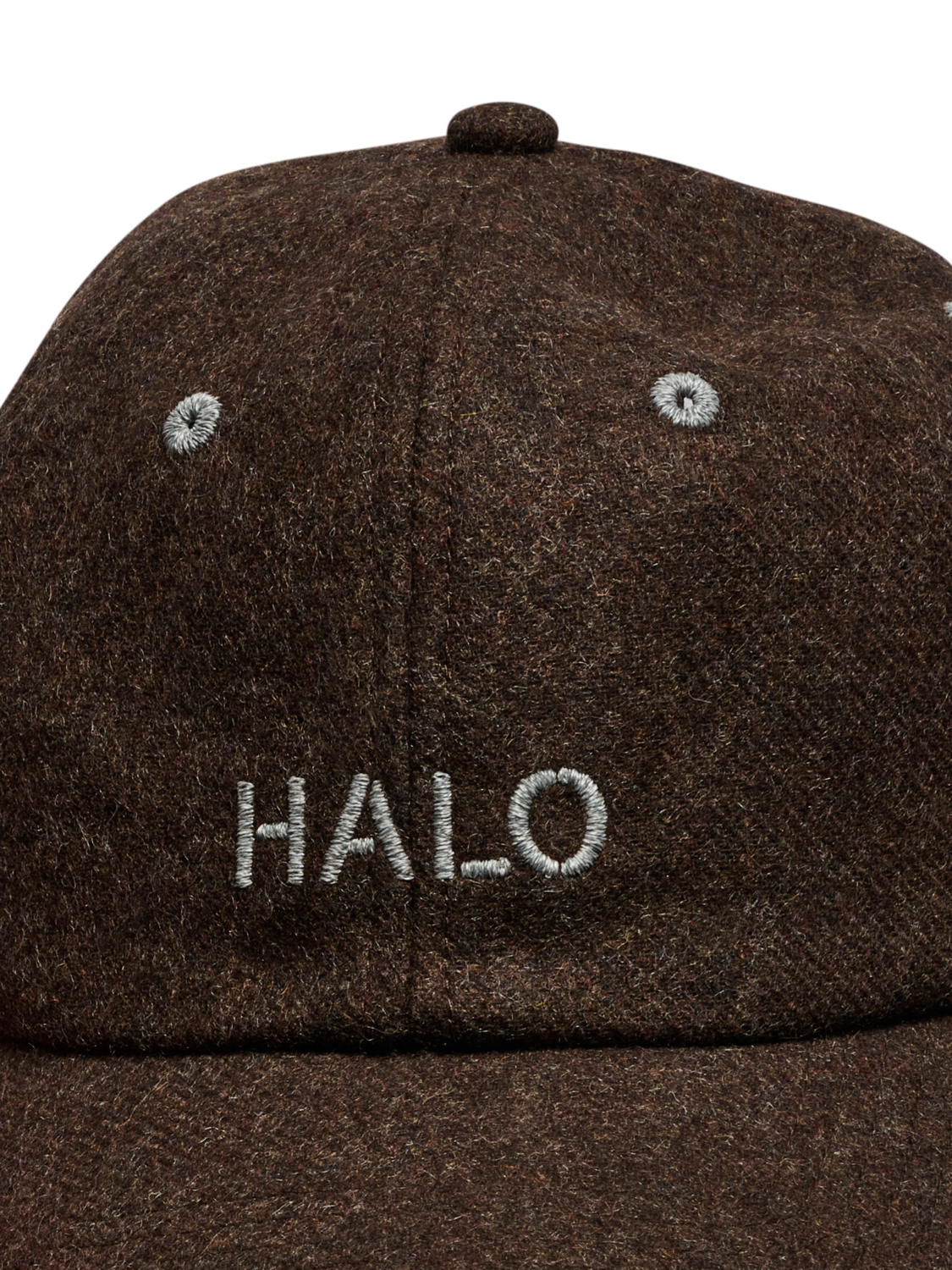 HALO WOOL LOGO CAP, AFTER DARK, packshot