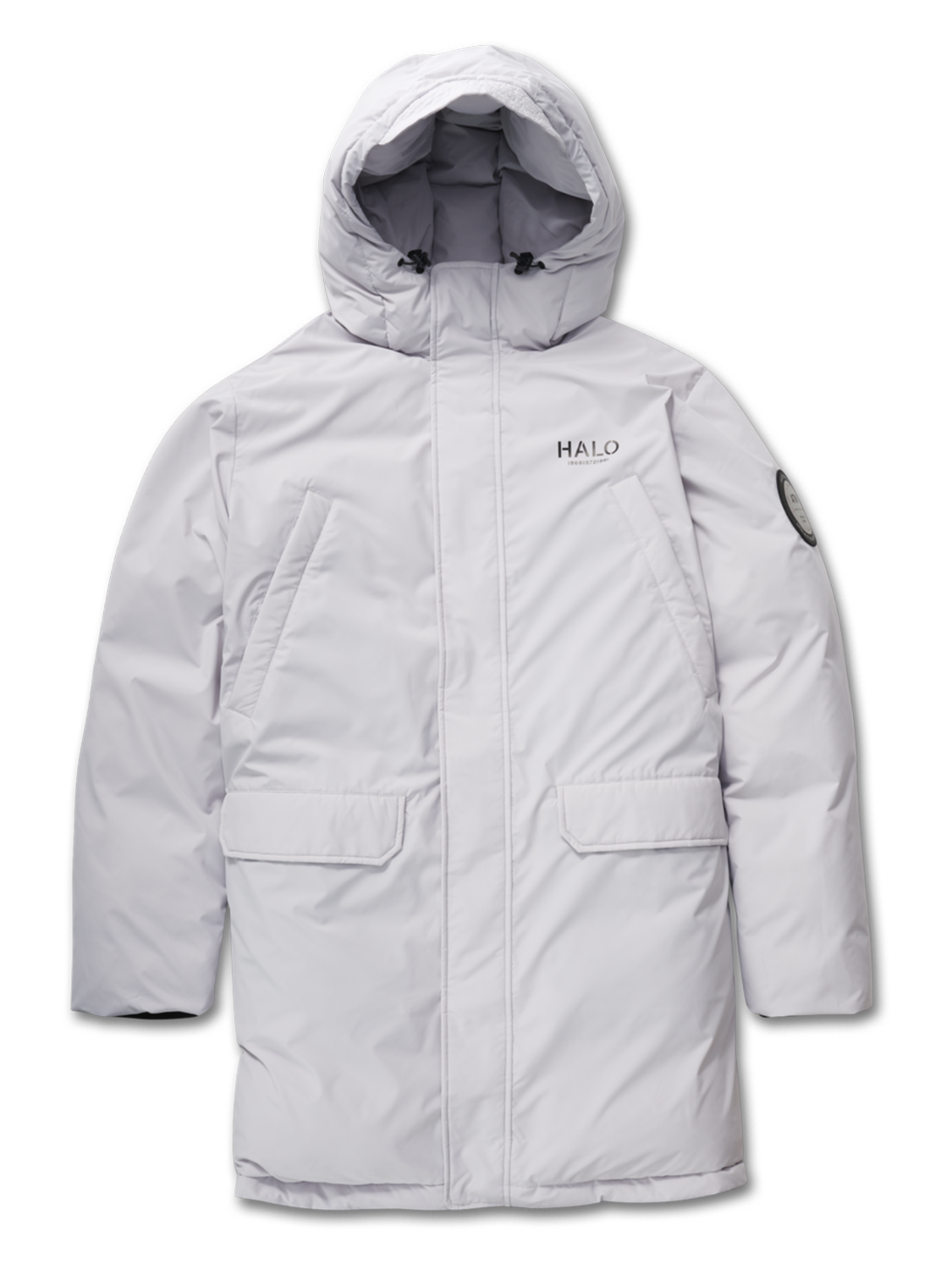 HALO DOWN COAT, HARBOR MIST, packshot