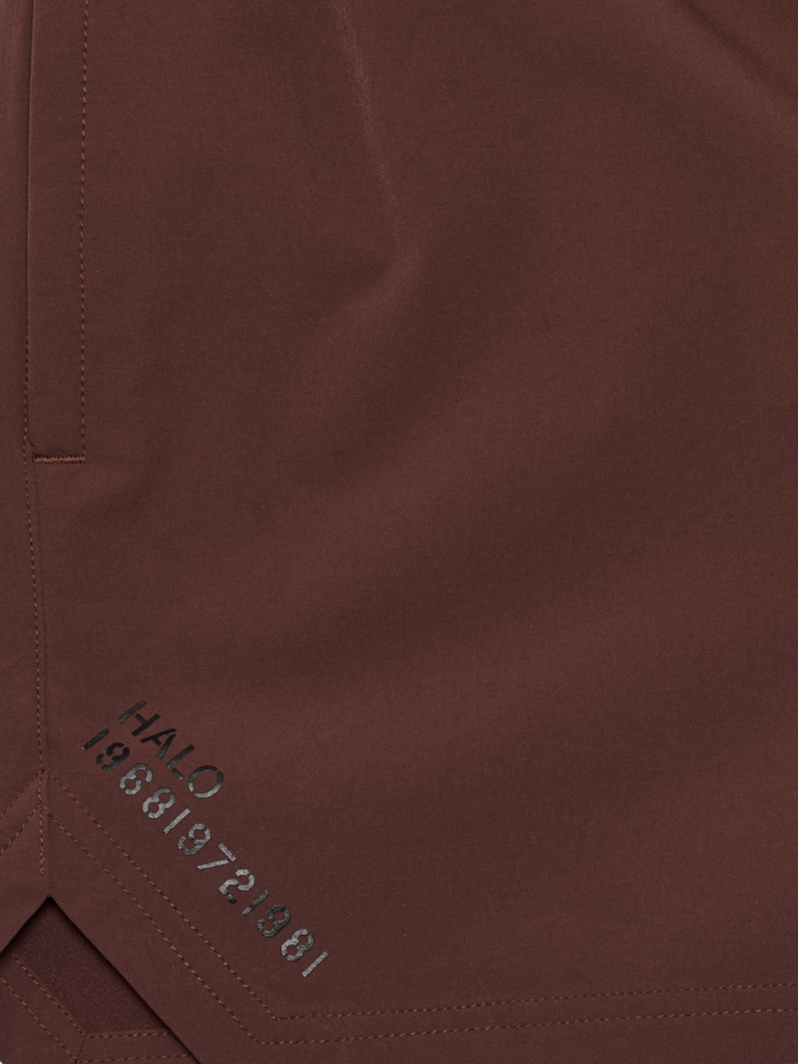 HALO SHORTS, BITTER CHOCOLATE, packshot