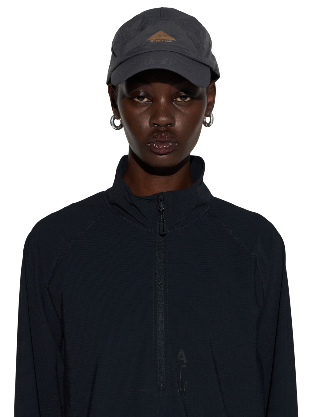 HALO NYLON CAP, RAVEN, model