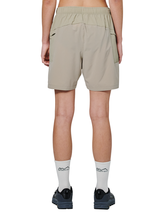 HALO SCOUT SHORTS, SENECA ROCK, model