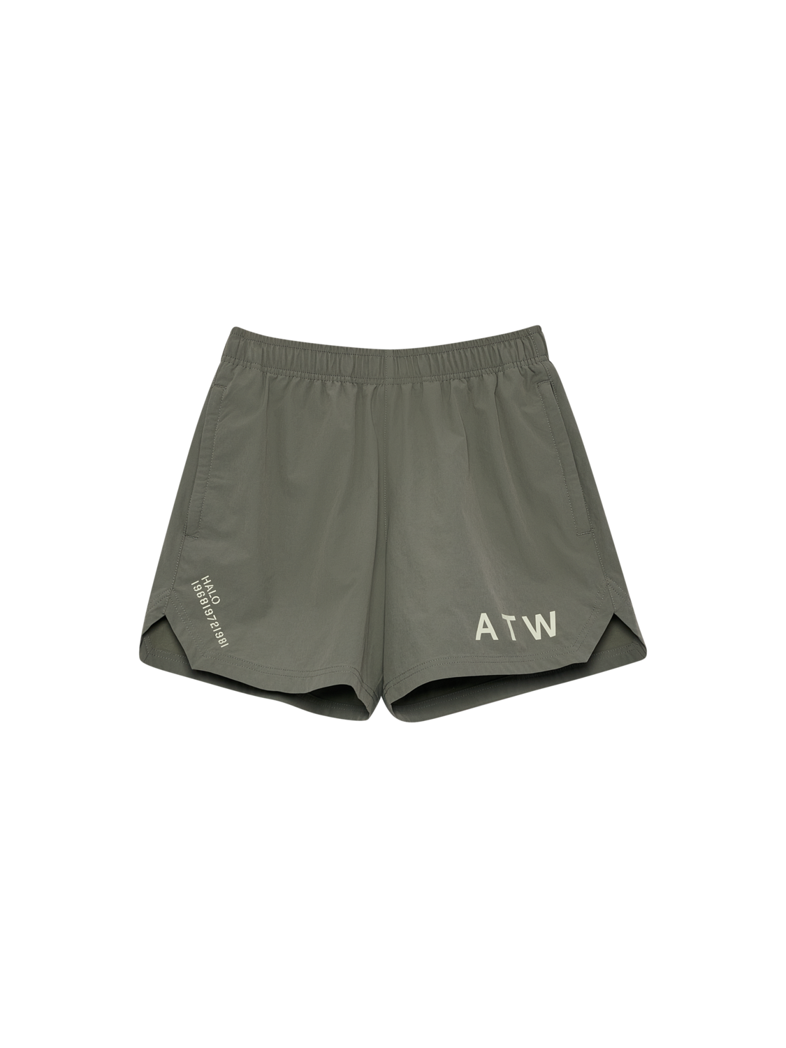 HALO SHORTS, GUNMETAL, packshot