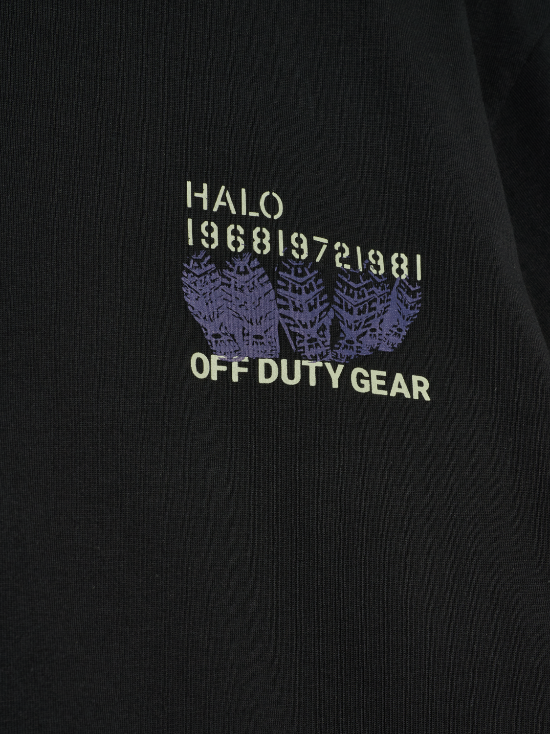 HALO GRAPHIC T-SHIRT, BLACK/FOG GREEN, packshot