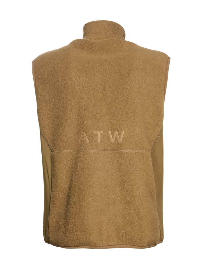 HALO ATW TEDDY FLEECE VEST, KANGAROO HALO ATW TEDDY FLEECE VEST, KANGAROO, packshot