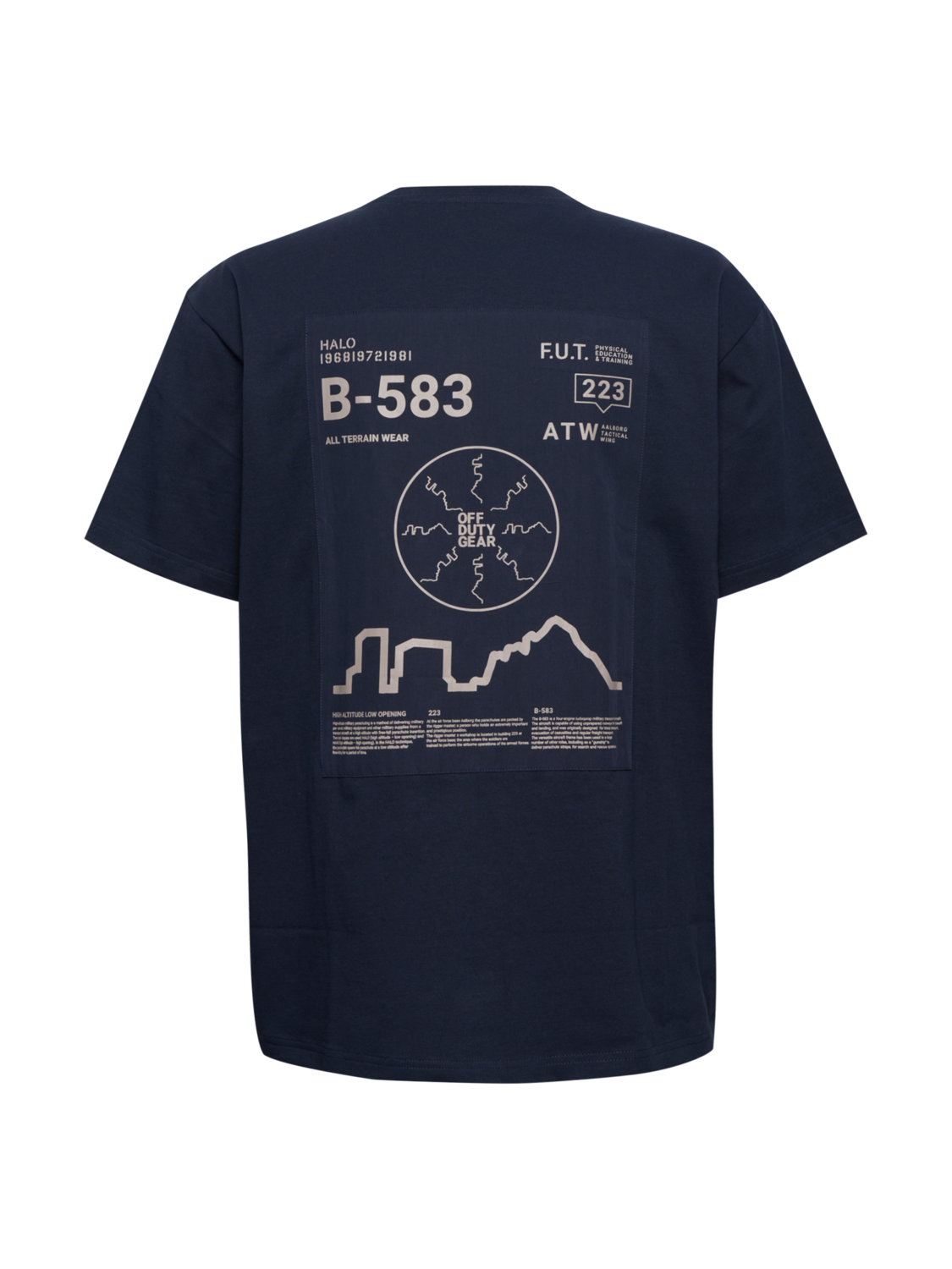 HALO GRAPHIC T-SHIRT 01, DEEP WELL, packshot