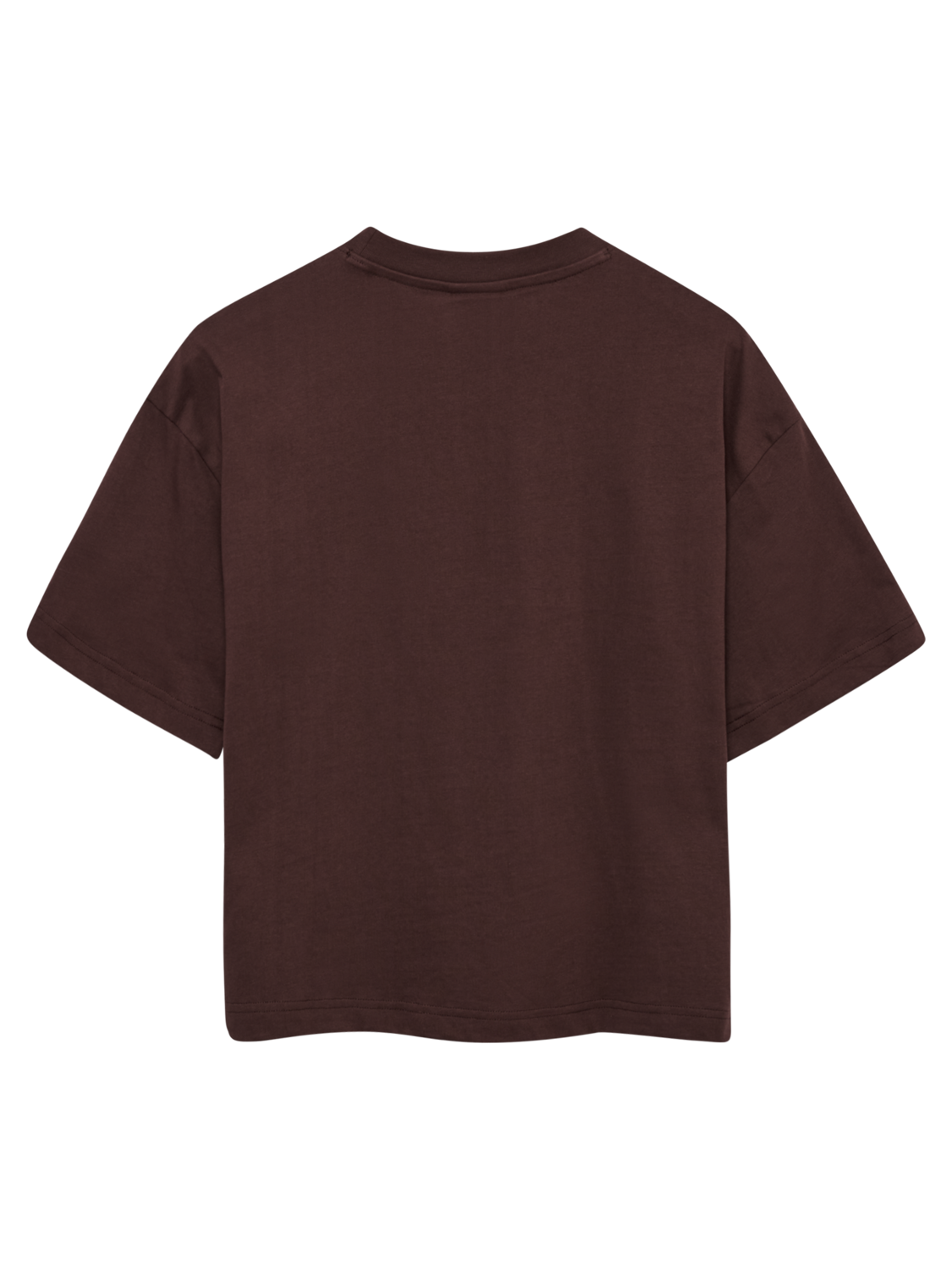 HALO WOMEN LOGO T-SHIRT, BITTER CHOCOLATE, packshot